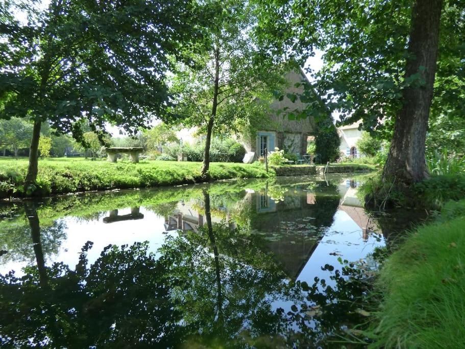 Le Foulon - Moulin De Charme - 1 Heure 30 De Paris Villa Saint-Hilaire-les-Andrésis Kültér fotó
