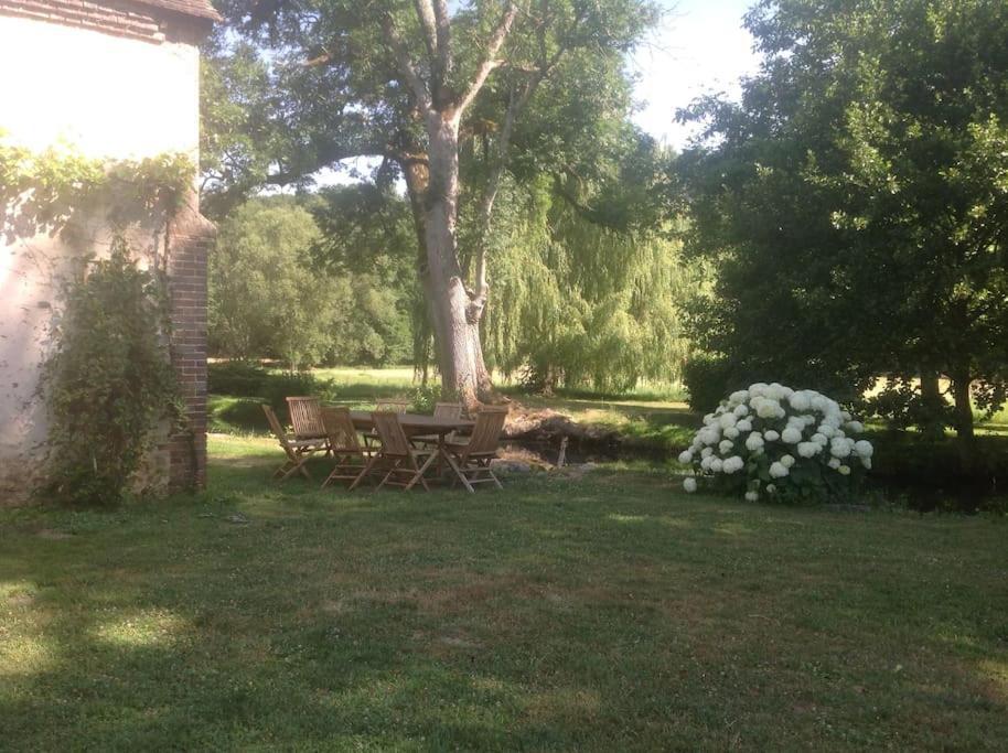 Le Foulon - Moulin De Charme - 1 Heure 30 De Paris Villa Saint-Hilaire-les-Andrésis Kültér fotó