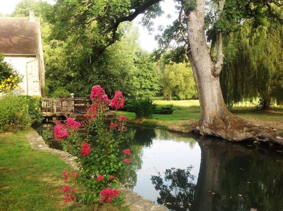 Le Foulon - Moulin De Charme - 1 Heure 30 De Paris Villa Saint-Hilaire-les-Andrésis Kültér fotó