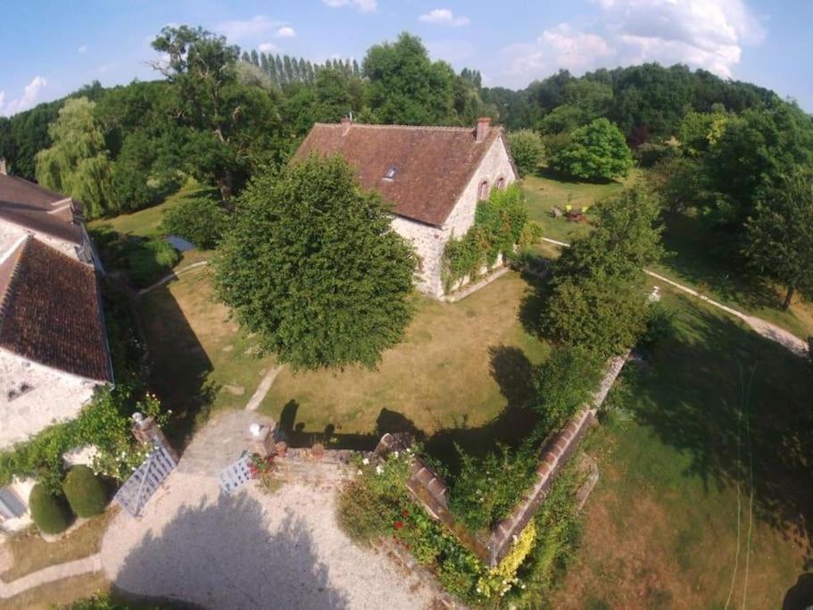 Le Foulon - Moulin De Charme - 1 Heure 30 De Paris Villa Saint-Hilaire-les-Andrésis Kültér fotó